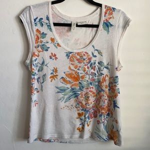 Meadow Rue by Anthropologie floral top